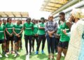 2022 WAFCON: Lagos First Lady Pays Surprise Visit To Super Falcons In Training