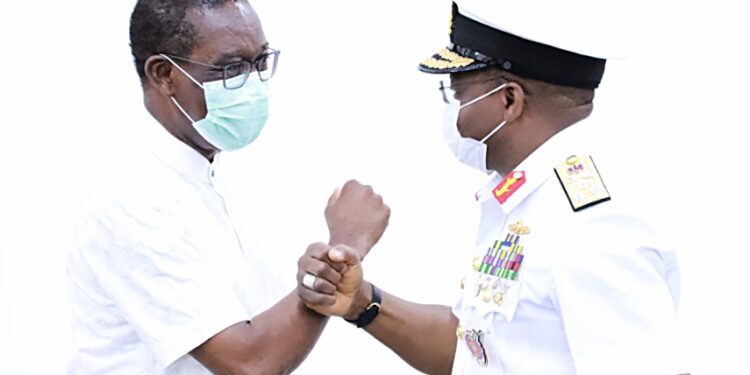 Okowa urges Navy to strenghten operational efficiency