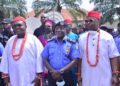 Ogwashi-Uku Philanthropist and High Chief Donates 10 Hilux Patrol Vehicles to Delta State Police Command