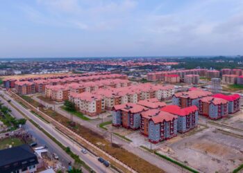 PICTURES: Gov. Sanwo-Olu Commissions Newly Constructed 744 Units of Lagoshoms in Sangotedo, Ajah on Tuesday, December 14, 2021