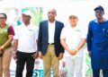 PICTURES: Gov. Sanwo-Olu kicks-off the 1,000 Tree Planting “The Evergreen Project Lagos” at Ikoyi, on Tuesday, December 21, 2021