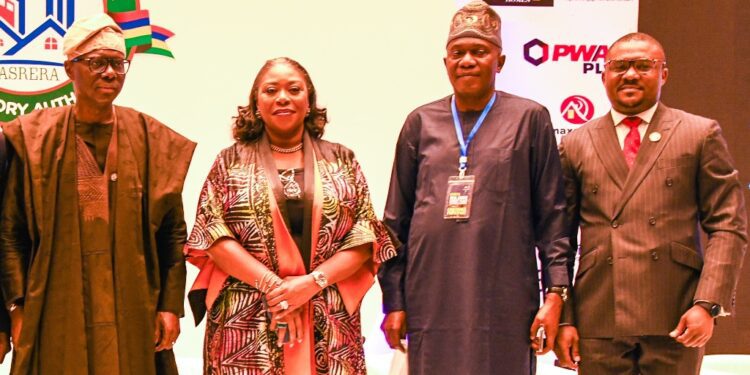 PICTURES: Gov. Sanwo-Olu Attends the Opening of the 2nd Lagos Real Estate Market Place Conference and Exhibitions at Eko Hotel and Suites, V.I, on Tuesday, December 7, 2021