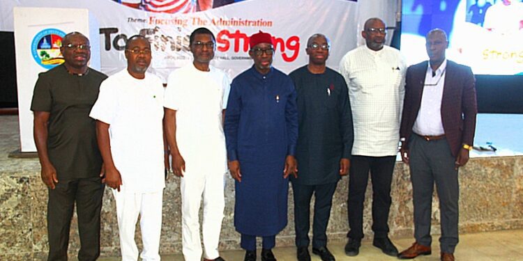 Okowa Tasks Govt Officials on Policy Formulation, Implementation