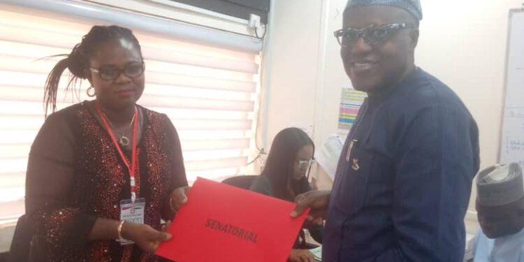 OYOSUBEB Chair, Adeniran Picks Up PDP Senatorial Form