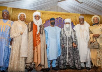 Osinbajo, Emir of Ilorin hail AbdulRazaqs as Dr. Alimi is turbaned Mutawali