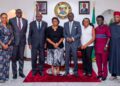 PHOTOS: The President & Executive Members of the Nigerian Academy of Science (NAS) pays Courtesy Call on Governor Sanwo-Olu at Lagos House, Marina, on Thursday, 03 March 2022
