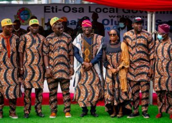 PHOTOS: Governor Sanwo-Olu pays Working Visit to Eti-Osa Local Government, Commissions Newly Built Ultra Modern Sangotedo Market, on Wednesday, 02 March 2022