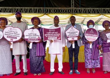 PICTURES: Gov. Sanwo-Olu, His Deputy, Dr. Hamzat Attends WAPA International Women’s Day Celebration Held at Mobolaji Johnson Arena, Onikan, on Tuesday, 08 March 2022