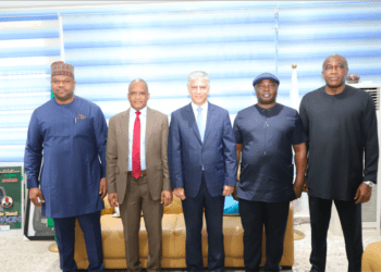 Capacity Building: Vice President, African and Asian Affairs of Arab Academy for Science, Technology & Maritime Transport (AASTMT), Egypt, Professor Alsnosy Mohamed Balbaa pays a working visit to NIMASA.