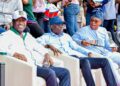 PHOTOS: Gov. Sanwo-Olu at Lagos APC Governorship Primary Election at Mobolaji Johnson Arena, Onikan, on Thursday, May 26, 2022