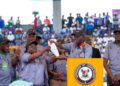 PHOTOS: Gov. Sanwo-Olu at the Workers’ Day Celebration Held at Mobolaji Johnson Arena, Onikan, on Sunday, May 1, 2022