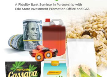 Fidelity Bank partners Edo State and GIZ to host CBN RT200 FX Exports Roundtable and Sensitisation Workshop