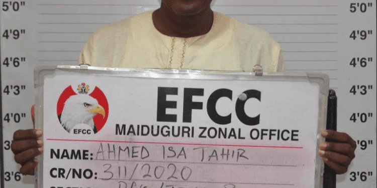 EFCC Arraigns Man for N12m fraud in Maiduguri.
