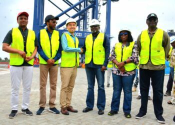 PHOTO NEWS: Ministerial Tour of the Lekki Deep Sea Port