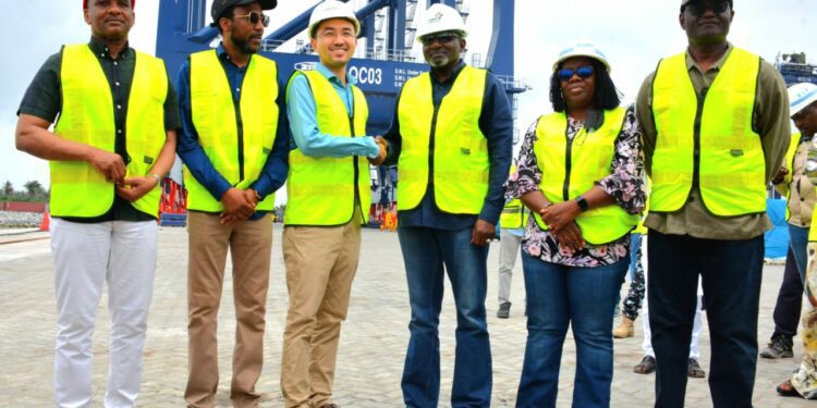 PHOTO NEWS: Ministerial Tour of the Lekki Deep Sea Port