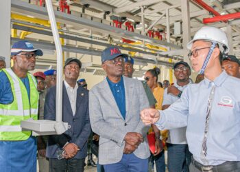 PHOTOS: Gov. Sanwo-Olu Inspects GAC Motors Nigeria Assembly Plant at Wempco Road, Ogba, Ikeja on Thursday, 11 August, 2022