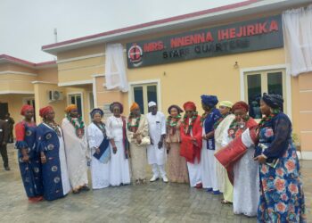 NAOWA dedicates staff quarters, multi-purpose hall to Ihejirika, Bamaiyi