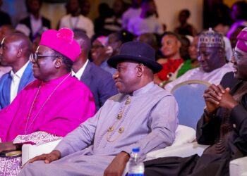 PICTURES: Gov. Sanwo-Olu, Tinubu, Jonathan, Others At 70th Birthday Of Bishop Matthew Kukah In Sokoto On Wednesday, 31 August, 2022