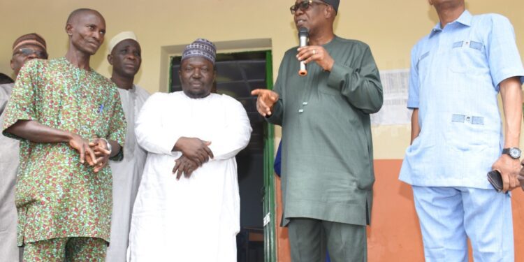 Inspection visit by House Committee to UBEC/SUBEB Projects