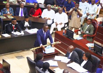 Okowa presents 2023 Budget to DTHA