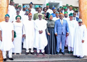 PHOTOS: Governor Sanwo-Olu Presents Y2023 Budget Estimates to Lagos State House of Assembly on Thursday, October 27, 2022