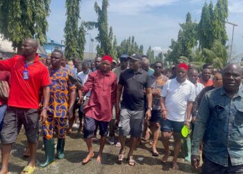 Jonathan visits Bayelsa flood victims, calls for support