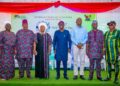 PICTURES: Gov. Sanwo-Olu Attends The 2022 World Teachers Day Celebration Hosted By The Nigeria Union Of Teachers (Lagos State Wing) Themed “The Transformation Of Education Begins With Teachers” At The NUT Pavilion, Alausa, Ikeja On Wednesday, October 5, 2022