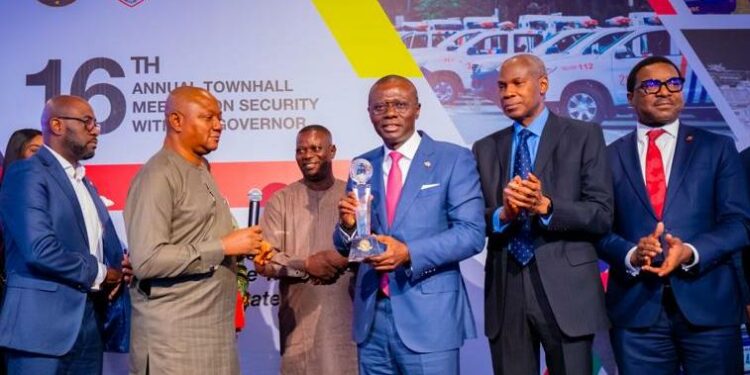 PICTURES: Gov. Sanwo-Olu as Chief Host at the 16th Annual Town Hall Meeting On Security With The Governor, Held At Civic Center, V.I, On Thursday, November 24,2022