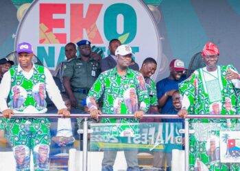 PHOTOS: Gov. Sanwo-Olu, Ooni of Ife at the Opening Ceremony of the 2022 National Festival of Arts and Culture (Eko NAFEST), at Mobolaji Johnson Arena, Onikan, on Wednesday, November 9, 2022