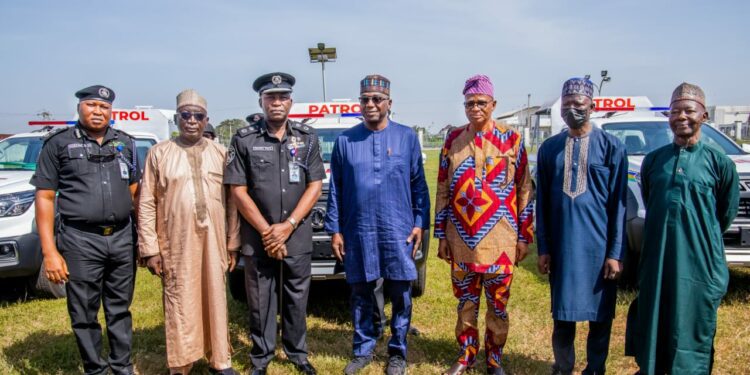 AbdulRazaq restates commitment to security as Kwara donates new patrol vehicles