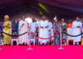 PHOTOS: Gov. Sanwo-Olu, First Lady, Others At The Lagos State New Year Thanksgiving Service At The Tafawa Balewa Square, Onikan On Sunday, 8 January, 2023