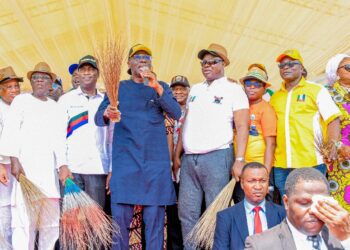 PICTURES: Gov Sanwo-Olu At The Lagos East Senatorial District Rally At The Epe Playground, Epe, On Wednesday, 1st February, 2023