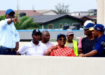 MORE PHOTOS: Gov Sanwo-Olu, Dep Gov Hmazat At The Inspection Of The Red Line Rail On Tuesday, 21st March 2023