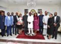 PHOTO NEWS: EKEDC Pays Courtesy Visit To The Governor Of Lagos State