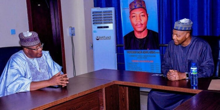 Danbatta condoles families of Former Minister Gwadabe, BUK Registrar (Text and pictures)