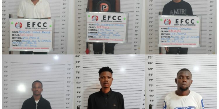 Court Sends Six Internet Fraudsters to Jail in Benin City
