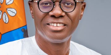 Sanwo-Olu Unveils Official Portrait For Second Term