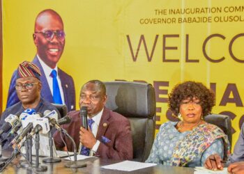 PICTURES: News Conference On Events For Inauguration Ceremonies Of Gov Sanwo-Olu / Dr Hamzat Second Term In Office Held At Bagauda Kaltho Press Centre, Alausa, Ikeja, On Friday, May 19, 2023