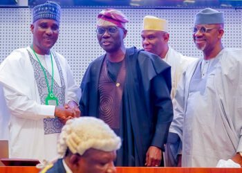 PICTURES: Gov Sanwo-Olu At The Inauguration Of The 10th National Assembly In Abuja On Tuesday, 13th June 2023