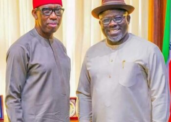 Oborevwori salutes predecessor, Ifeanyi Okowa at 64