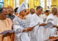 PICTURES: Gov Sanwo-Olu Attends Commendation Service Of Late Otunba Subomi Balogun At The Cathedral Church Of Christ, Marina, On Thursday, 6th July 2023