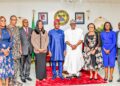 PHOTOS: United Nations Joint Team On AIDS Led By  Country Director, UNAIDS, Dr. Leopoid Zeken Pay Courtesy Visit To Governor Sanwo-Olu At Lagos House, Marina, On Thursday, 6th July 2023