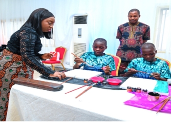 First Lady Discovers Talented Lagos Boys