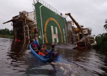 MAJESTIC RIG INCIDENT: NIMASA Dispatch Search And Rescue Team