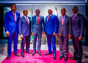 PICTURES: Gov. Sanwo-Olu On Working Visit And Strategic Meeting With Management’s Of Afrexim And Access Banks In Cairo, On Monday, 28 August, 2023