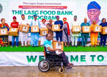 PHOTOS: Gov. Sanwo-Olu Flags Off Lagos State Government Food Bank Programme, At Lagos House, Ikeja, On Sunday, September 3, 2023