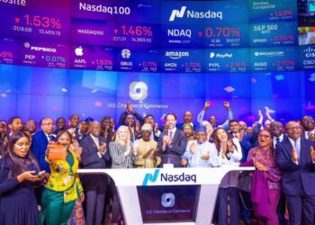 President Tinubu Becomes First Ever African Leader To Ring Closing Bell At NASDAQ; Woos Large Scale Investment At The Nigeira-U.S. Executive Business Roundtable