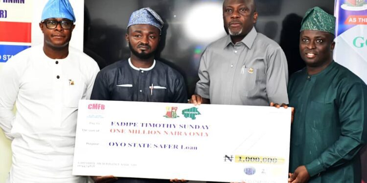 SAfER: Oyo Govt. Disburses N500m To SMEs