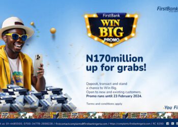 First Bank Rewards Customers with 170,000,000 worth of Cash Prizes in Its Win Big Promo