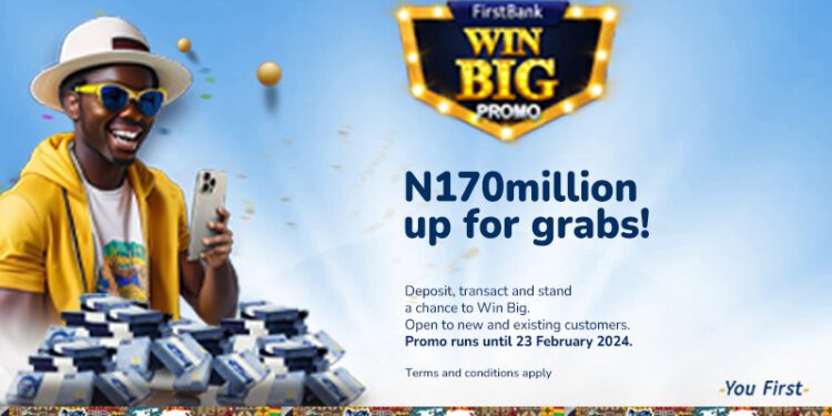 First Bank Rewards Customers with 170,000,000 worth of Cash Prizes in Its Win Big Promo